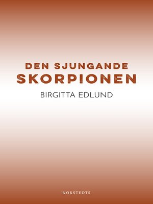 cover image of Den sjungande skorpionen